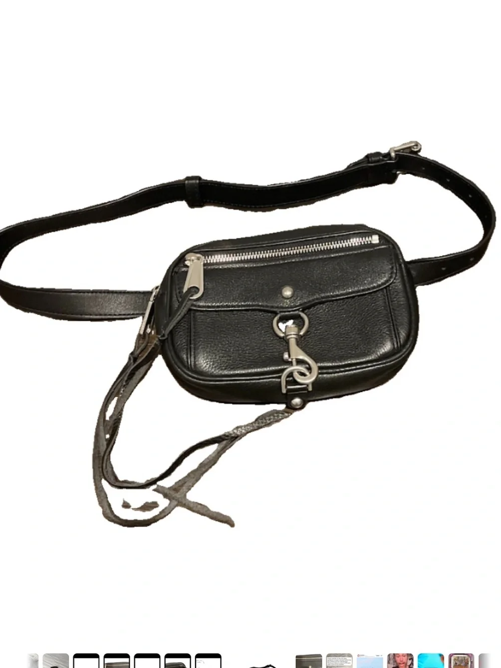 Beautiful Rebecca Minkoff Waist Belt Pebbled Leather Belt Bag
